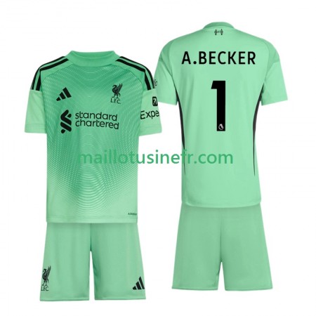 Maillot de Foot Liverpool Alisson Becker 1 Gardien Domicile 2025-26 - Enfant Maillot de Foot Liverpool Alisson Becker 1 Gardien Domicile 2025-26 - Enfant